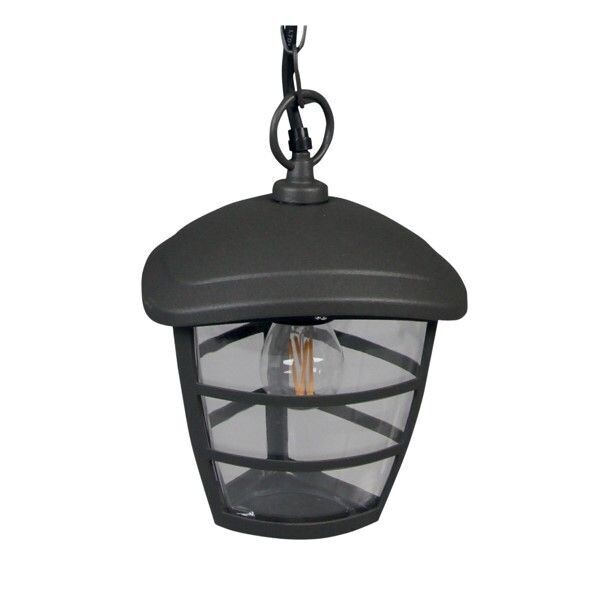 230V Brussels Hanging Chain Light in Anthracite