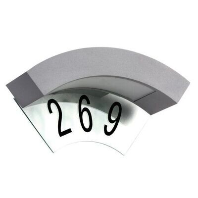230V Canning House Number Wall Light