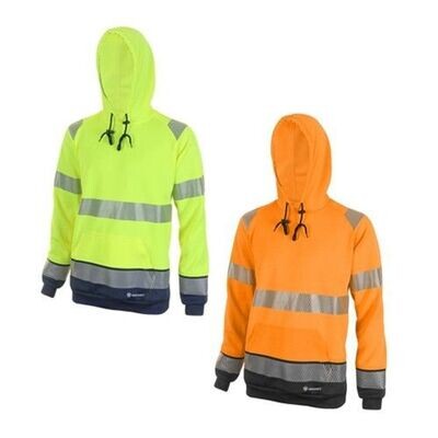 Hi Vis Two Tone Hoody (Various Colours & Sizes)