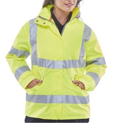 Ladies Executive Jacket Yellow (Various Sizes)