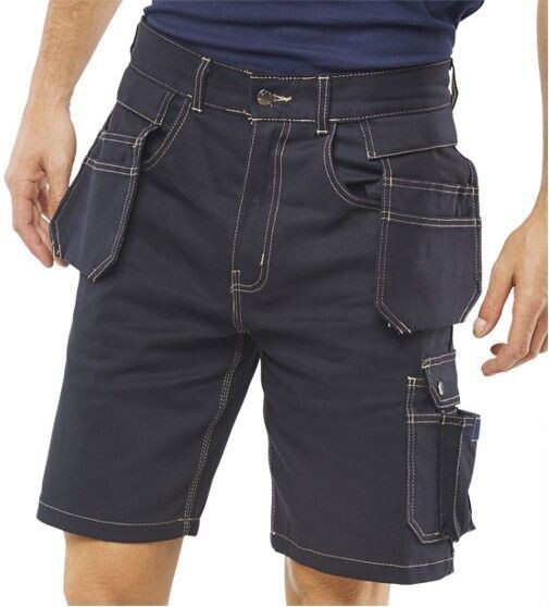 Grantham Multi Purpose Shorts Navy (Various Sizes)