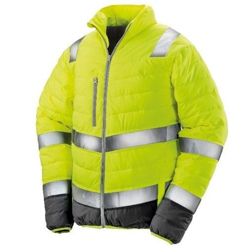 Men's Soft Padded Safety Jacket (Various Colours & Sizes)