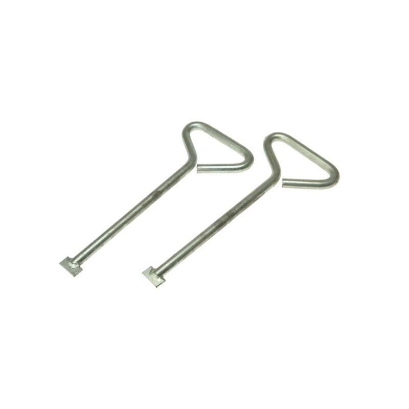 Monument Manhole Cover Lift Keys MLK06  (Pk2) (Various Sizes)