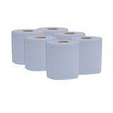 Blue Centrefeed Rolls 80M (Pk 6)