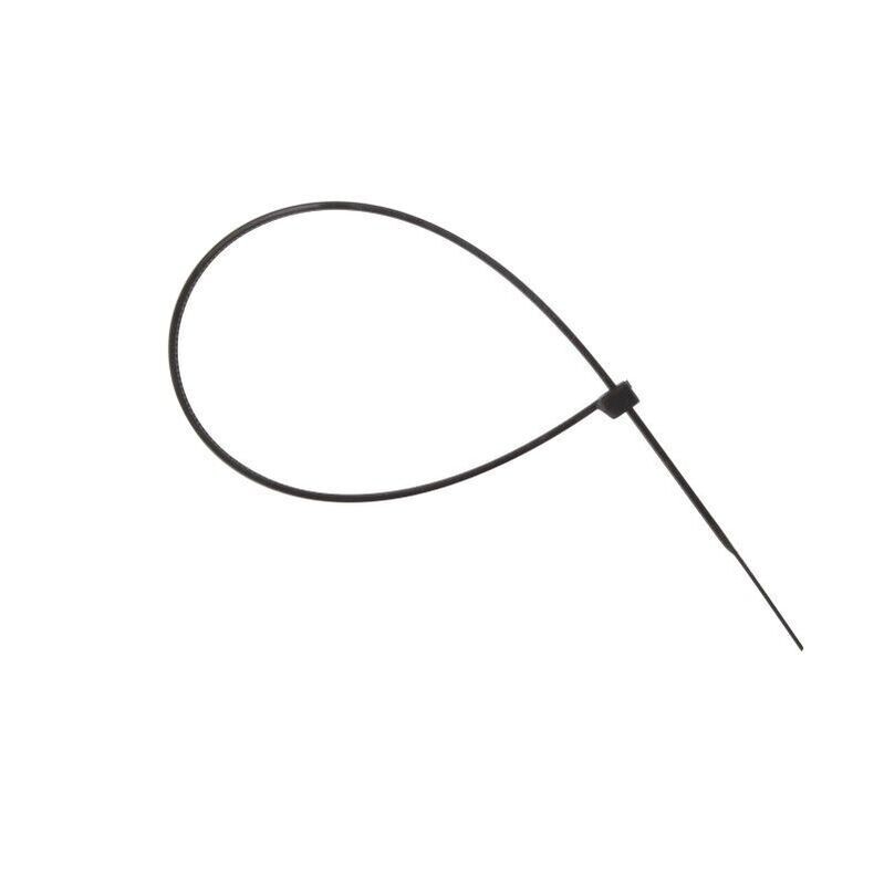 Cable Ties Plastic Black (Pack 100) 4.8MM x 300MM