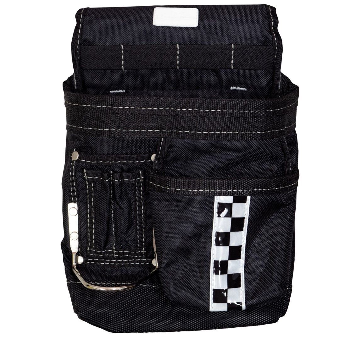 Waist Tool Bag with 3 Pockets and 4 Hanging Slots