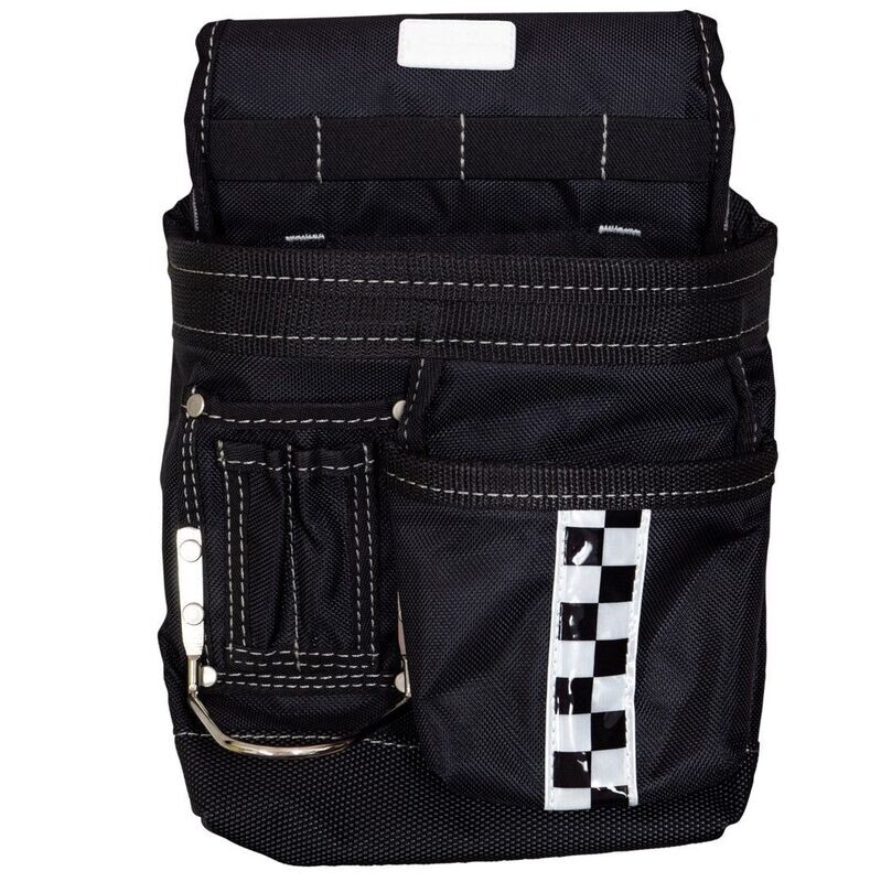 Waist Tool Bag with 3 Pockets and 4 Hanging Slots
