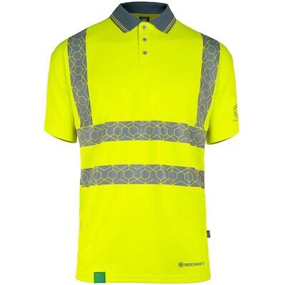 Recyclable Hi Vis Short Sleeve Polo Shirt (Various Colours & Sizes) Recyclable Hi Vis Short Sleeve Polo Shirt (Various Colours & Sizes)