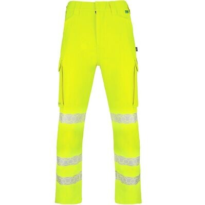Recyclable Hi Vis Trousers (Various Colours & Sizes)