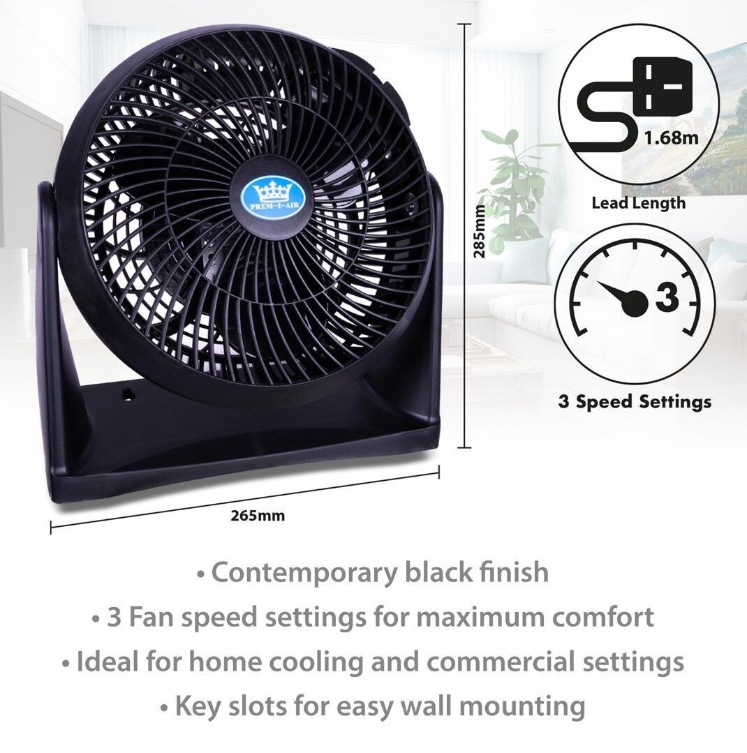 High Velocity Air Circulator (Various Sizes), Size: 20cm