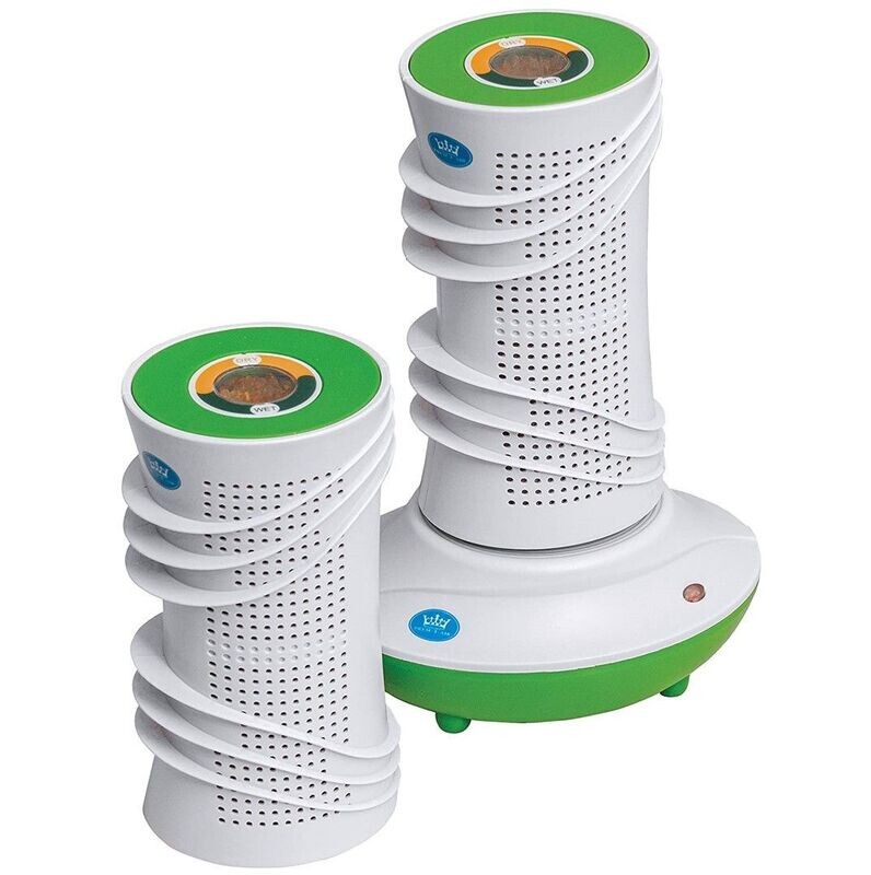 Twin Pack Cordless Rechargeable Dehumidifier