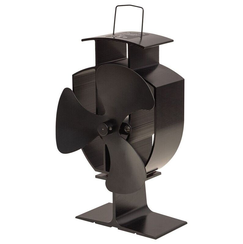 Heat Powered Stove Fan with 3 Blades