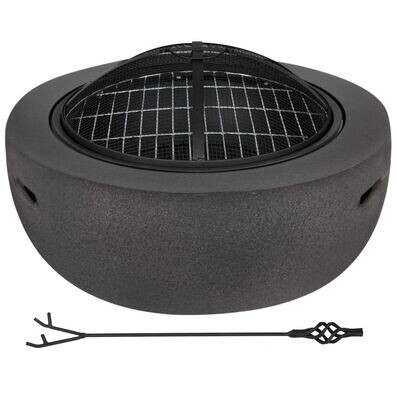 Round Stone BBQ Fire Pit (Various Colours)
