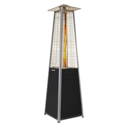 Flame Tower Pyramid Outdoor Gas Patio Heater (Various Colours)