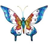 Metal Butterfly Garden Wall Ornament