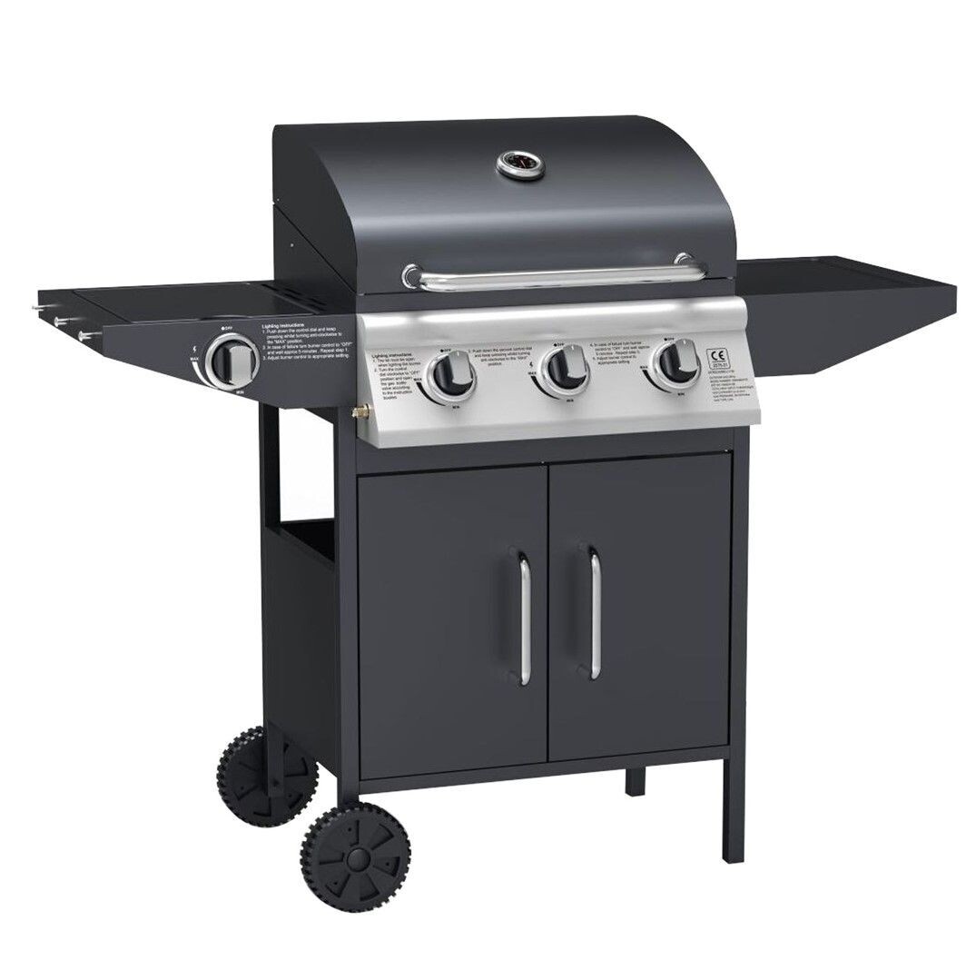 Classic 3 Burner Gas BBQ Grill