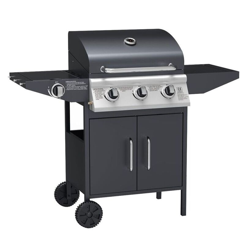 Classic 3 Burner Gas BBQ Grill