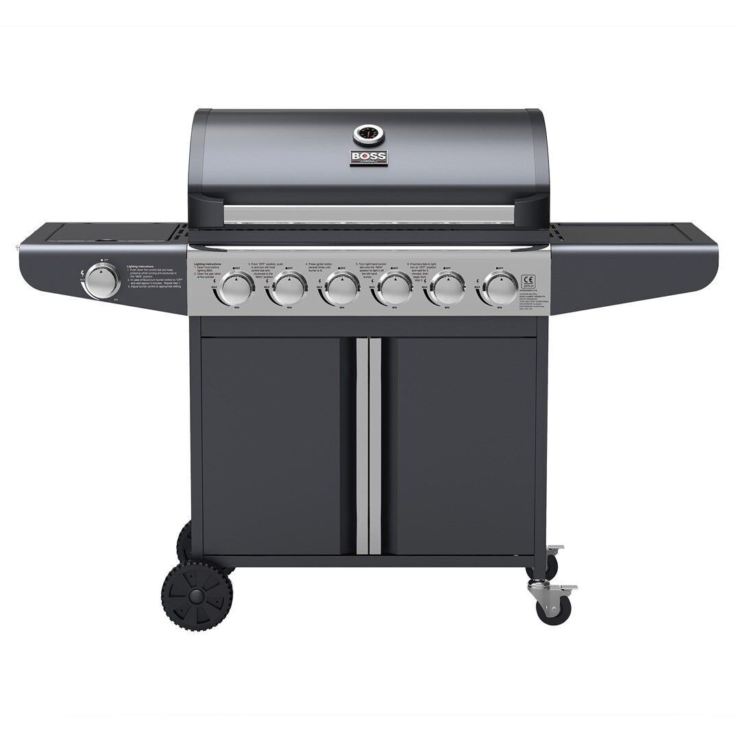 Premium 6 Burner Gas BBQ Grill