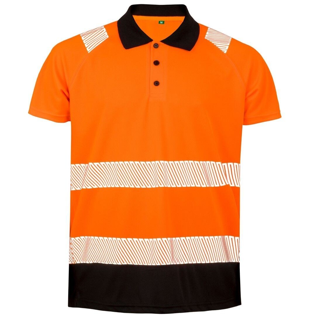 Recycled Safety Polo Shirt (Various Colours & Sizes)