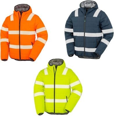 Recycled Ripstop Padded Safety Jacket (Various Colours & Sizes)