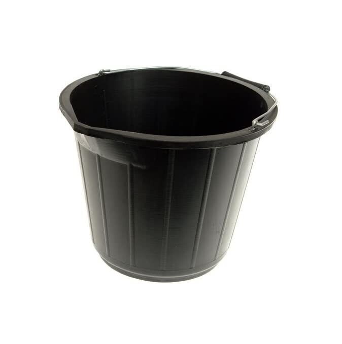 Black Builders Bucket (Various Pack Sizes), Pack Size: 1