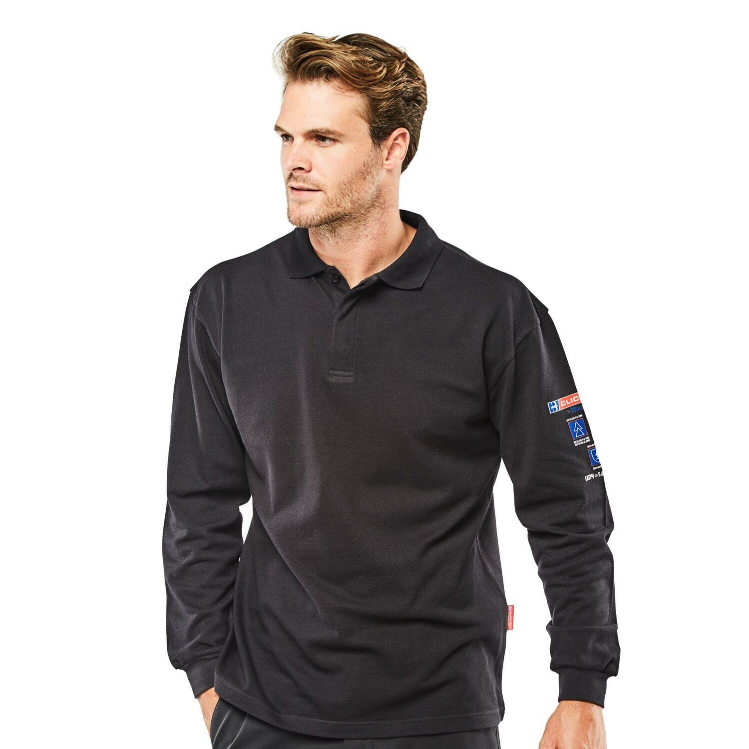 FR Arc Compliant Navy Polo Shirt (Various Sizes)