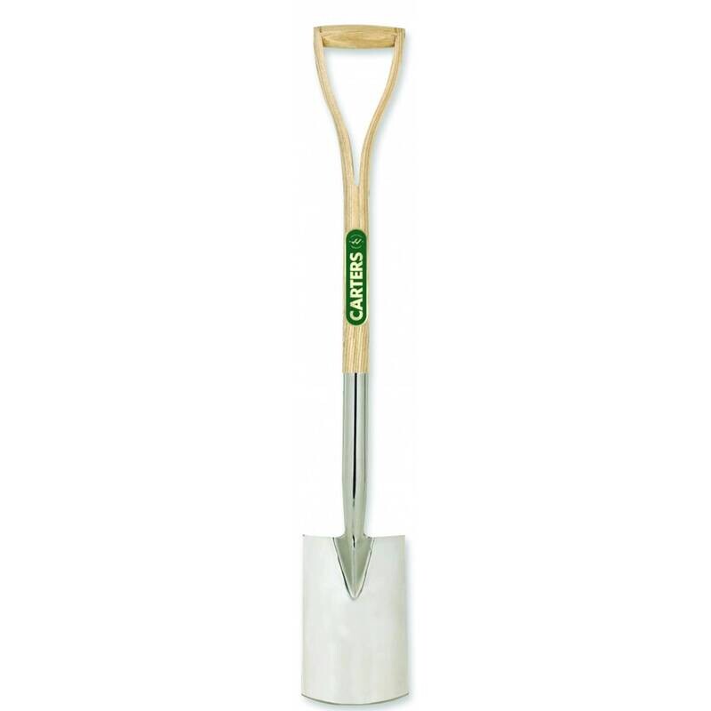 Stainless Steel Perennial Border Spade with Split Ash Wood YD Handle