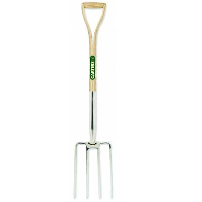 Stainless Steel Perennial Garden Fork with Split Ash Wood YD Handle