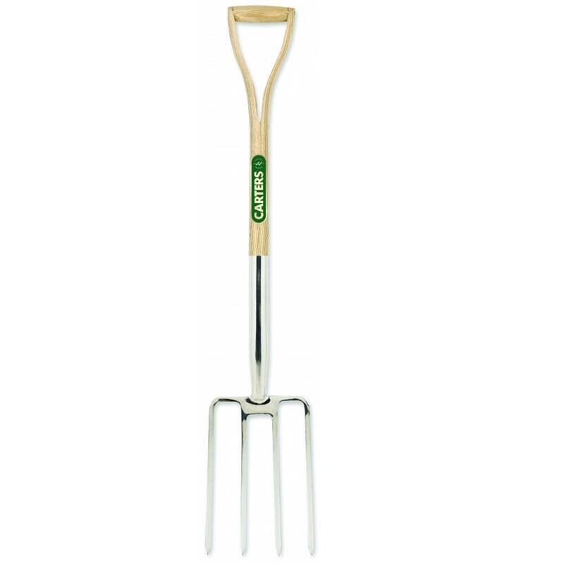 Stainless Steel Perennial Garden Fork with Split Ash Wood YD Handle