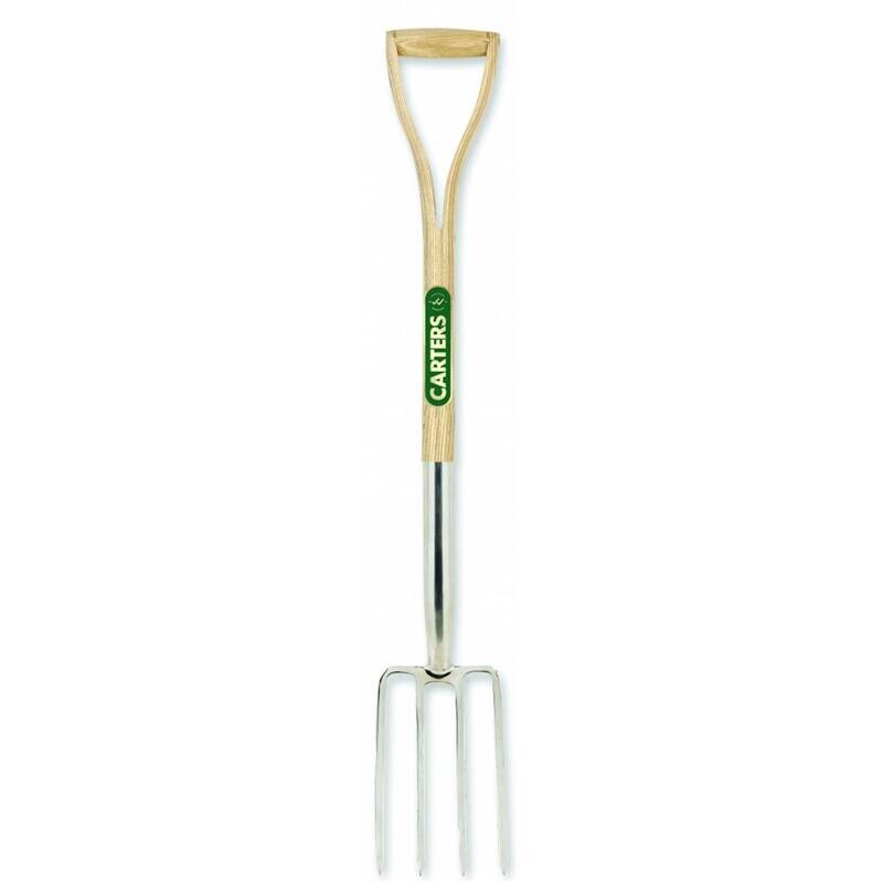 Stainless Steel Perennial Border Fork with Split Ash Wood YD Handle