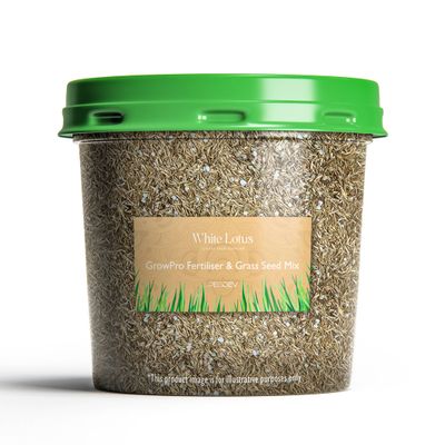 GrowPro Grass Seed & Fertiliser Blend for Professional Turf Management