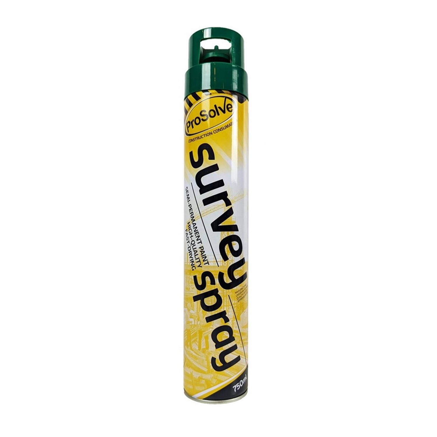 Green Survey Line Marker Aerosol Spray | Highly Pigmented, Pack Quantity: 1