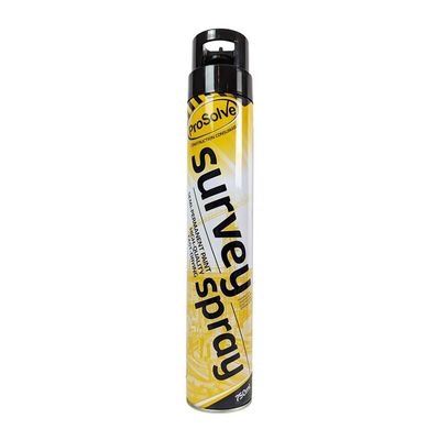 Black Survey Line Marker Aerosol Spray | Highly Pigmented, Pack Quantity: 1