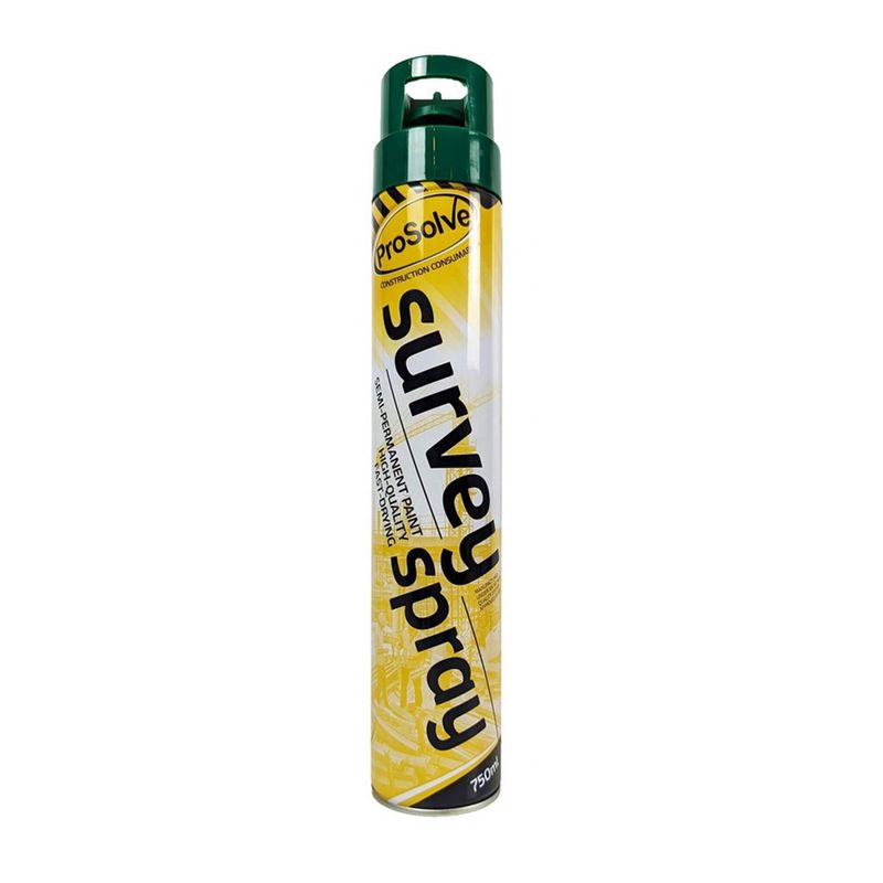 Green Survey Line Marker Aerosol Spray | Highly Pigmented