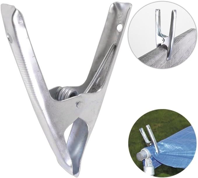 10 Metal Spring Clamps 6