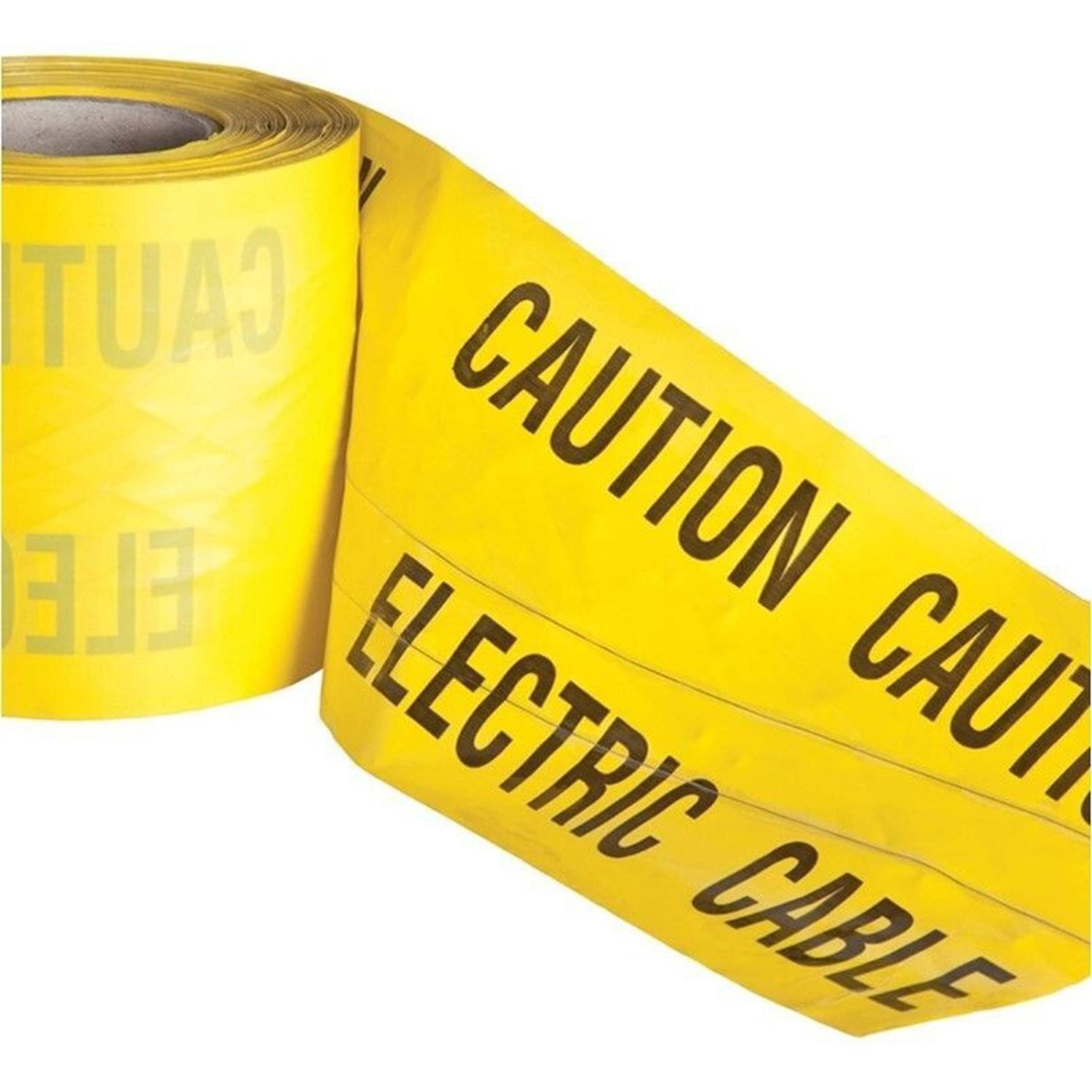 High-Visibility Underground Detectable Warning Tape Electric - Durable & Rot Resistant
