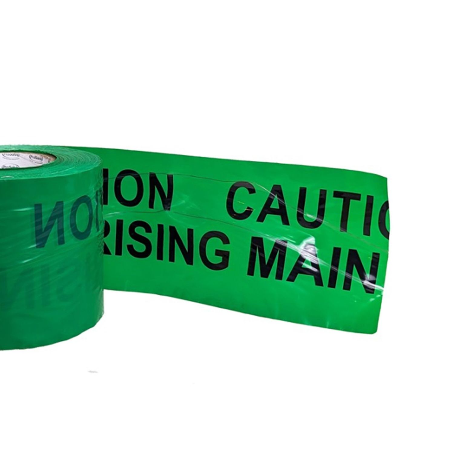High-Visibility Underground Detectable Warning Tape Rising Main - Durable & Rot Resistant