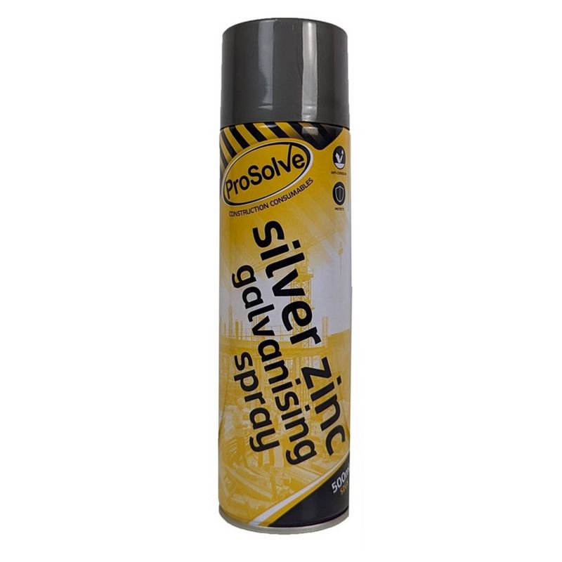 Zinc Silver Galvanised Aerosol Spray Paint