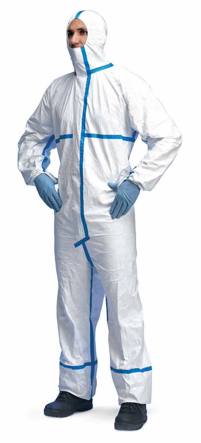 Tyvek� 600 Plus Disposable Coverall White (Pack of 25)