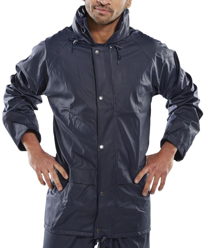 Super Pu Jacket Navy