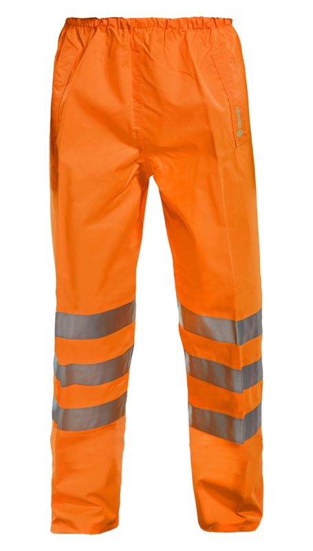 Birkdale Hi-Vis Waterproof Breathable Trousers Orange