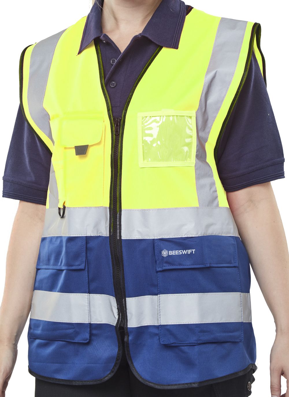 Hi-Vis Two Tone Executive ID Vest Saturn