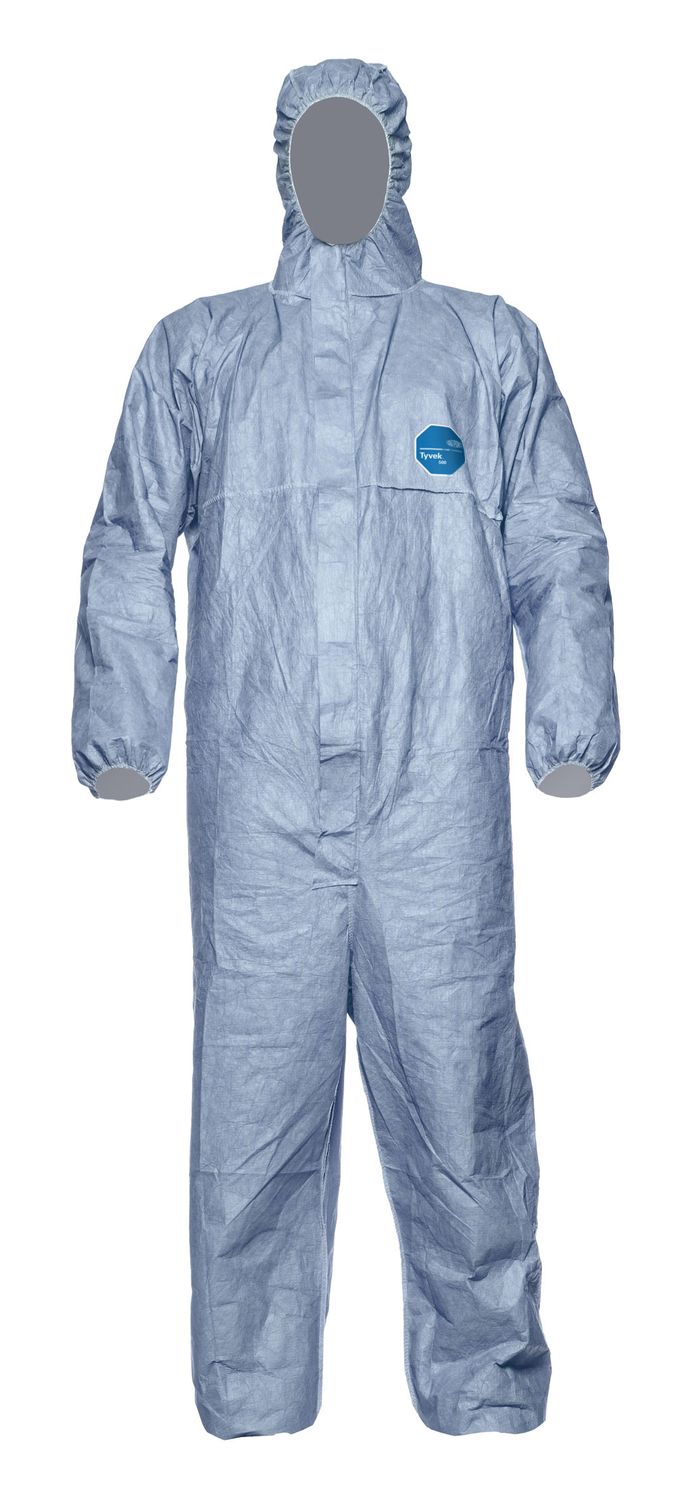 Tyvek� 500 Xpert Hooded Coverall Blue (Pack of 25)