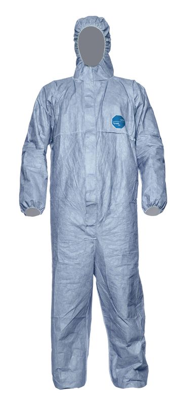 Tyvek� 500 Xpert Hooded Coverall Blue (Pack of 25)