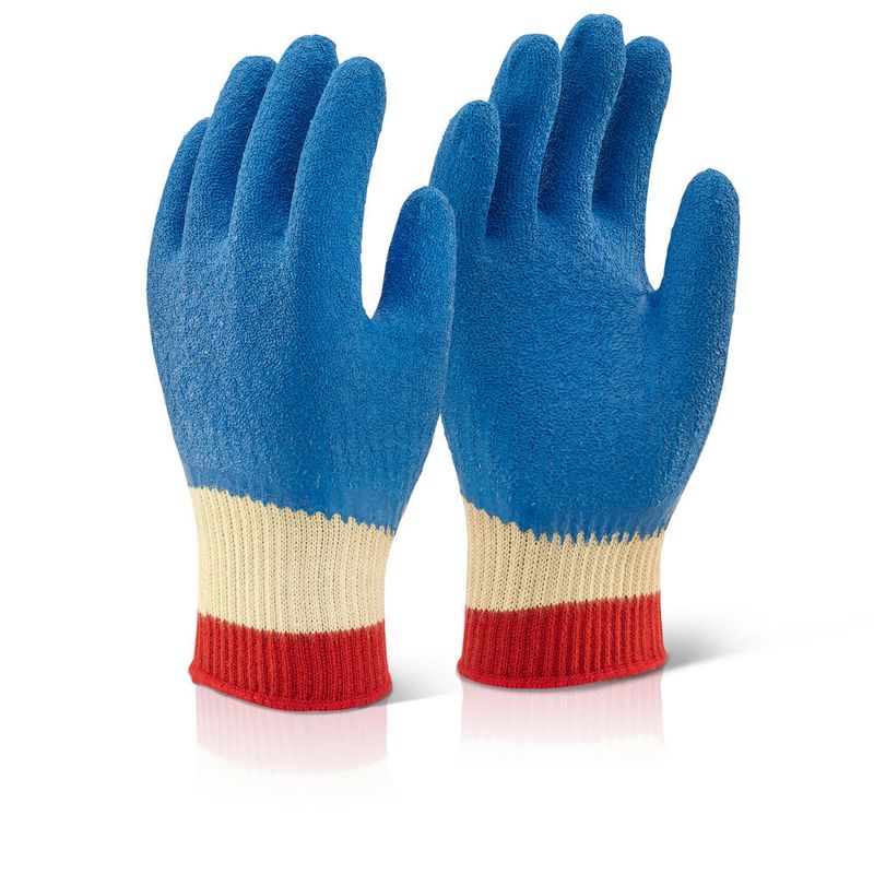 Reinforced Latex Gloves Full Cuff (Pack of 10)