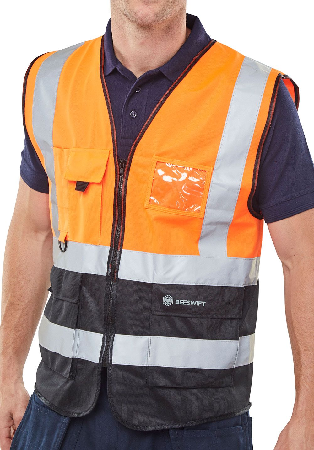 Hi-Vis Two Tone Executive ID Vest