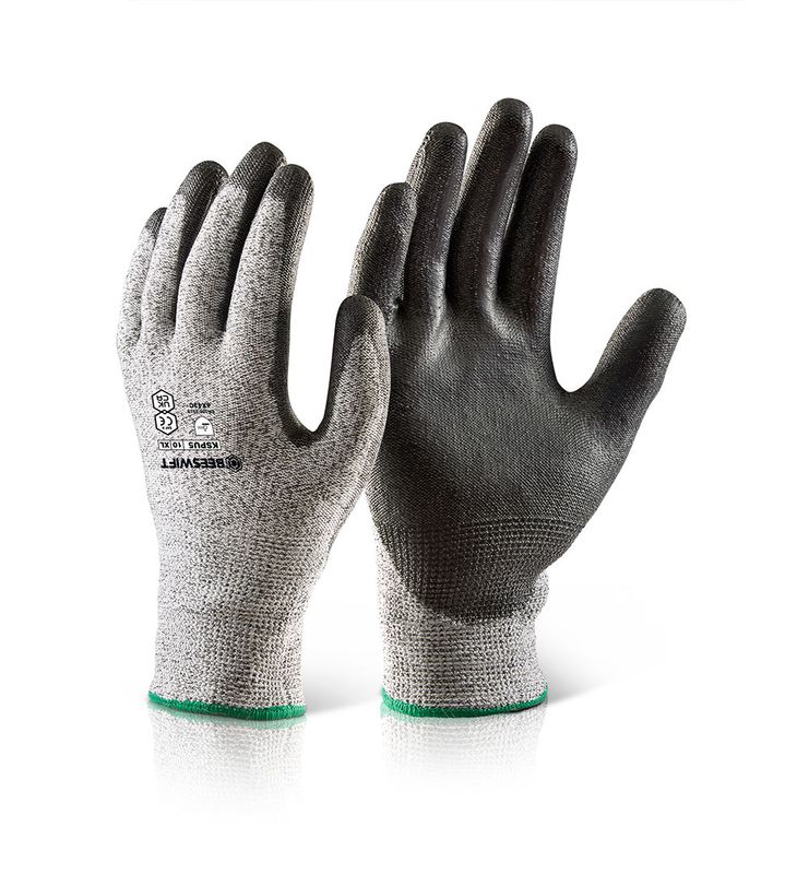 Pu Coated Cut Level 5 Gloves