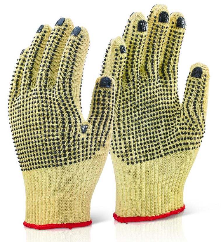 Reinforced Medium Weight Dotted Gloves