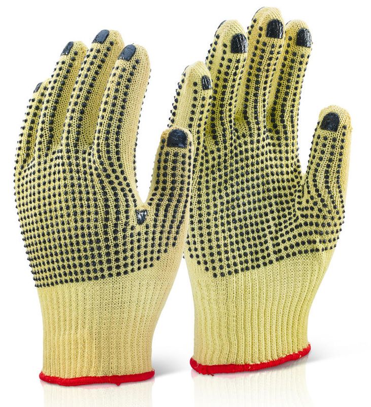 Reinforced Medium Weight Dotted Gloves