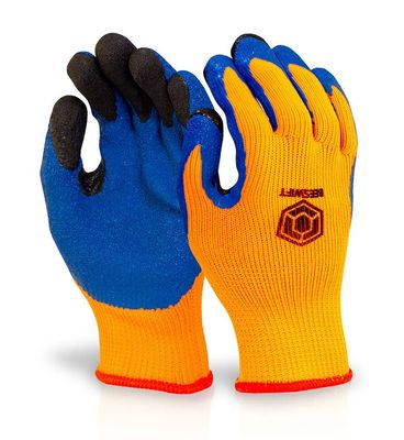 Latex Thermo-Star Fully Dipped Gloves Orange